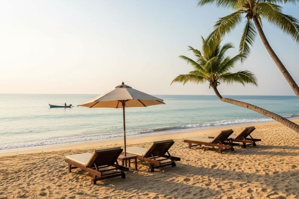 Không giống các bãi biển đông đúc khác, Thuận An vẫn giữ được sự yên bình, hoang sơ và không khí địa phương chân thực